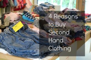 buying second-hand clothes
